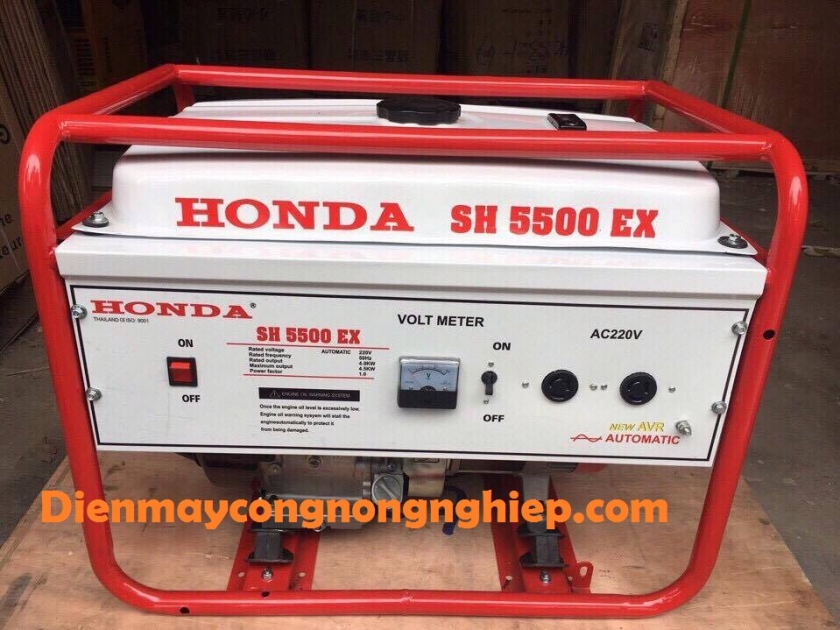 Máy phát điện Honda Thái Lan SH 5500EX-4kw