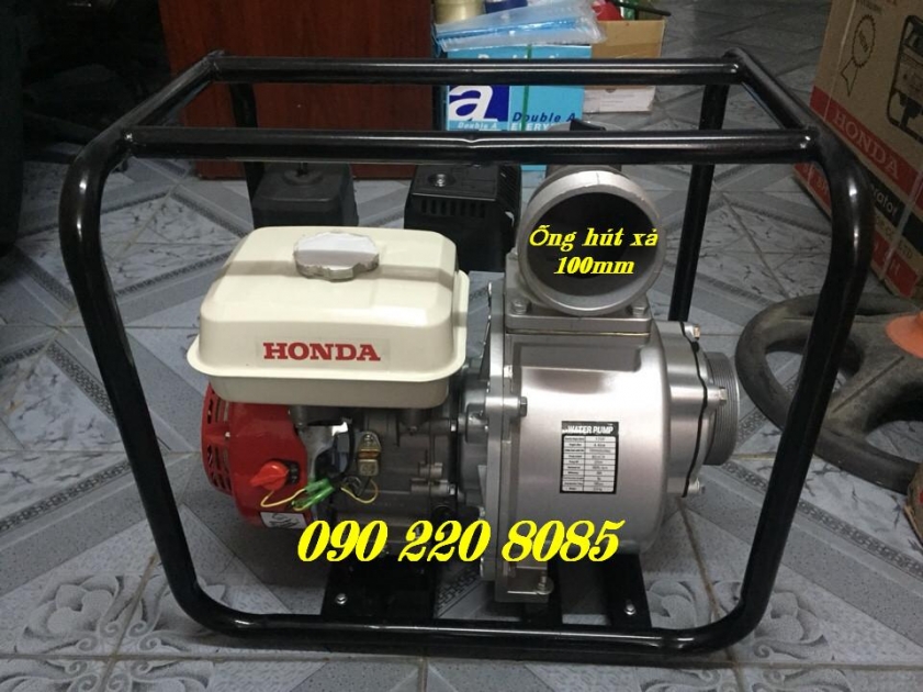 Máy bơm nước chạy xăng Honda GX200-ống 100mm