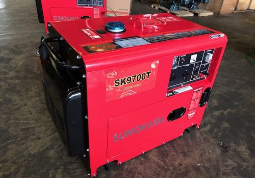 Máy phát điện Sumokama SK9700T-7kw chạy dầu vỏ chống ồn