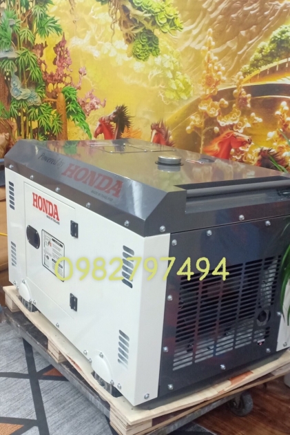 Máy phát điện Honda GS10KVA chạy dầu vỏ cách âm