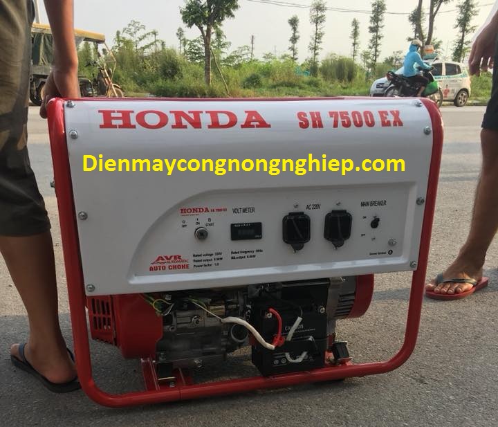 Máy phát điện Honda Sh7500EX-5.5kw le gió tự động