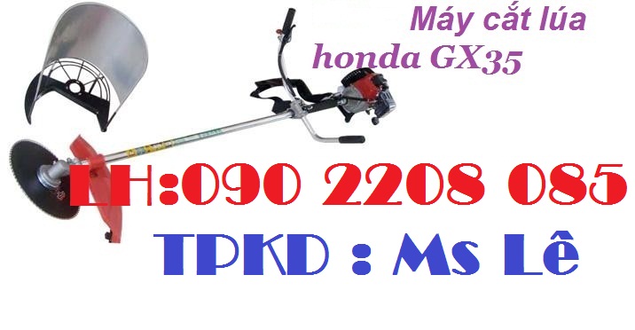 Máy gặt lúa cầm tay honda GX35