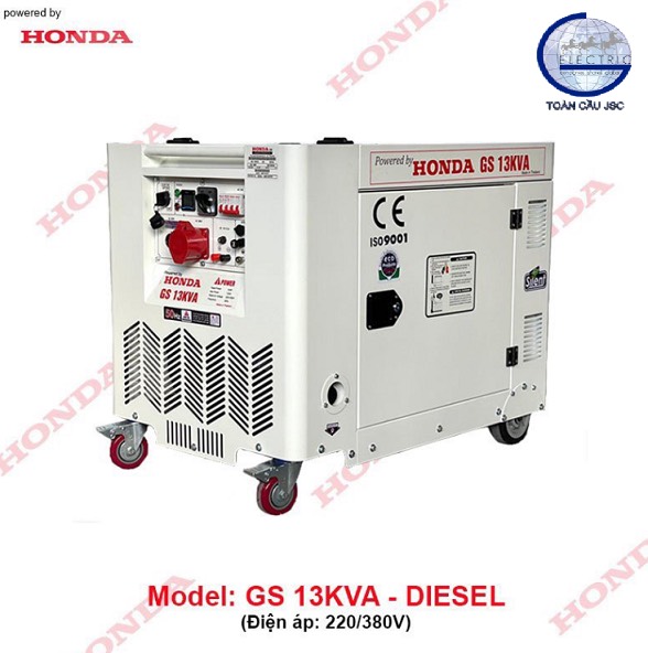 Máy phát điện Diesel GS13kva ( điện 1pha-3 pha) chống ồn