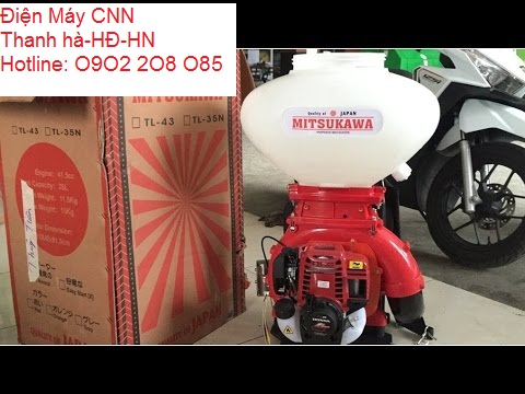 Máy xạ phân xạ lúa mitsukawa gx35