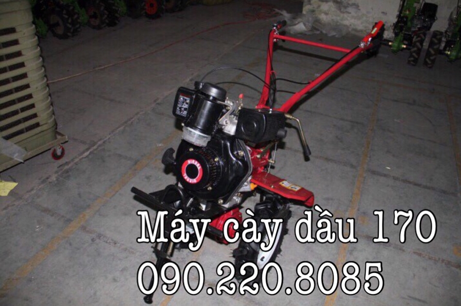 Máy làm đất mini đa năng chạy dầu 170