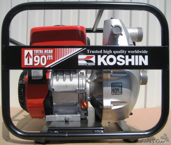 Máy bơm chữa cháy KOSHIN Nhật SERH 50V cột áp 90m