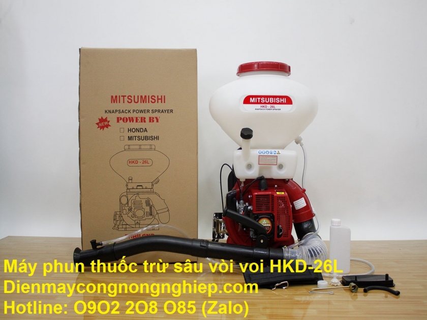 Máy Phun Thuốc Trừ Sâu Vòi Voi HKD-26L