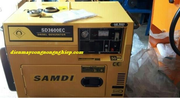 Máy phát điện chạy dầu 3kw SAMDI SD3600